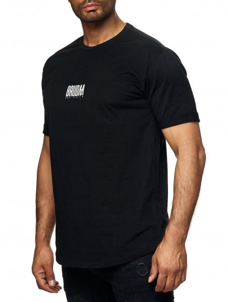 Herren T Shirt Unicolor Polo Shortsleeve Kurzarm Shirt Modell BRU-002