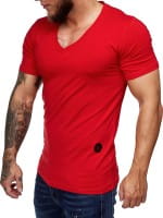 Herren T-Shirt Poloshirt Shirt Kurzarm Printshirt Polo Kurzarm 8031ST