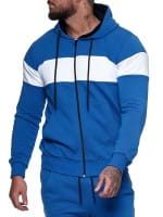 Herren Pullover Zip Jacke Sweatshirt Longsleeve Langarm Hoodie Modell H-1268