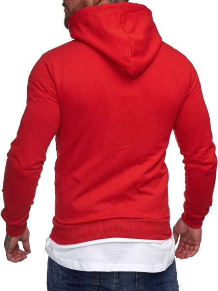 Herren Pullover Hoodie Pulli Kapuzenpullover Longsleeve Langarm 1074CH