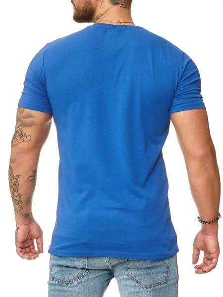 Herren T-Shirt Poloshirt Shirt Kurzarm Printshirt Polo Kurzarm 1307C