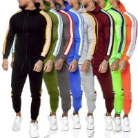 Heren trainingspak trainingspak fitness streetwear jg-1084