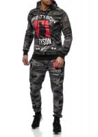 OneRedox Costume de jogging pour homme en costume de sport modèle 979 Camouflage