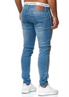 OneRedox Designer Jeans Pantalons Jeans pour hommes Coupe Régulière Skinny Fit Basic Stretch Jeans Pantalons Modèle 611