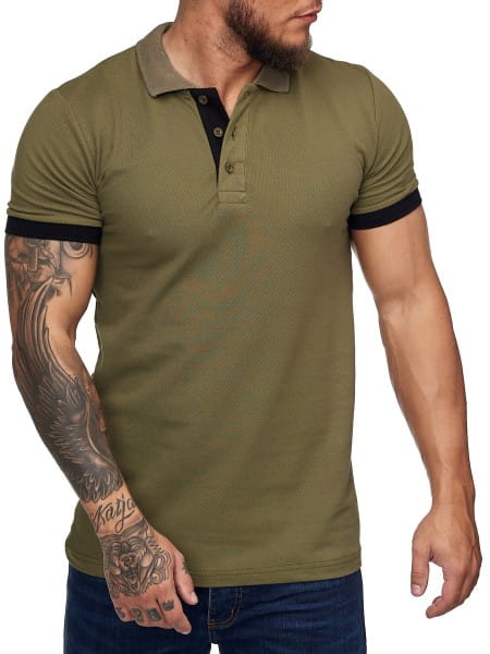 T-Shirt homme Polo Chemise Polo Manches courtes Printshirt Polo Manches courtes Manches courtes 1402c1