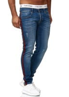 Herren Jeans Hose Slim Fit Männer Skinny Denim Designerjeans 611C