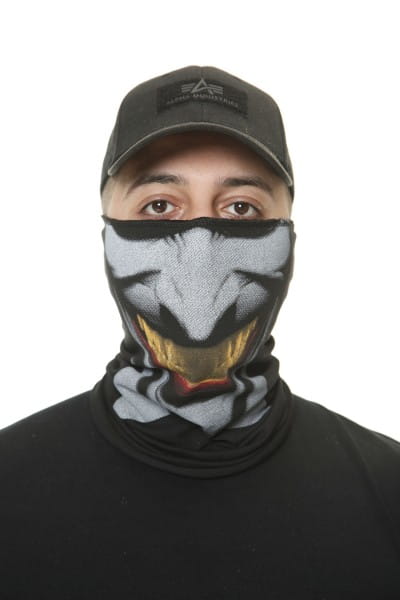 OneRedox Gesichtsschutz Bandana Halstuch Bedruckt Biker Schal Ski Motorrad Gesichtsmaske