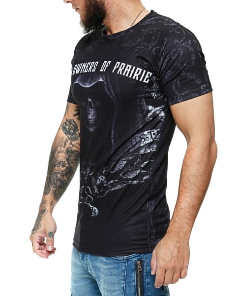 Herren T-Shirt Kurzarm Rundhals The Owners Of Prairie Modell 1491