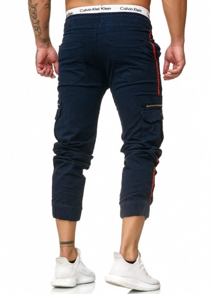 Herren Chino Hose Jeans Designer Chinohose Slim Fit Männer Skinny 3299C