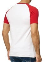 Herren T-Shirt Poloshirt Shirt Kurzarm Printshirt Polo Kurzarm 1302C