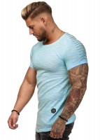Herren T-Shirt Kurzarm Rundhals Oversize Tee Modell 1496