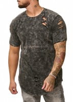 Herren T-Shirt Poloshirt Shirt Kurzarm Printshirt Polo Kurzarm 9082+83C