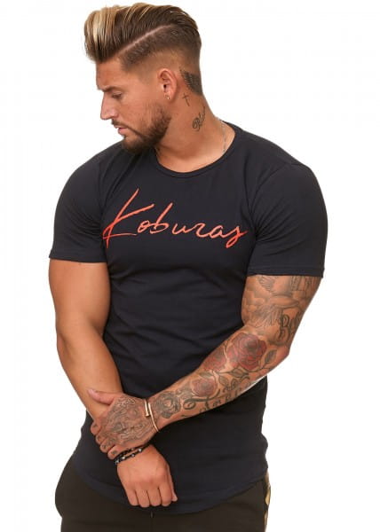 T-shirt pour hommes Polo à manches courtes Polo imprimé à manches courtes ko3390