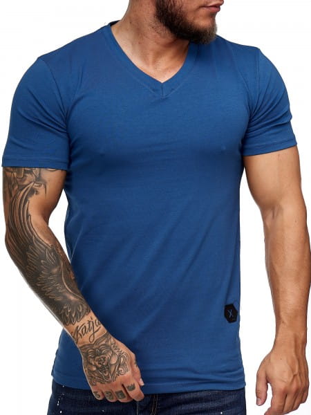 Herren T-Shirt Poloshirt Shirt Kurzarm Printshirt Polo Kurzarm 9031ST